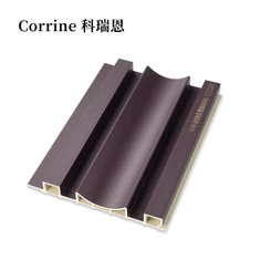 Vanntette WPC -paneler installasjon profilert