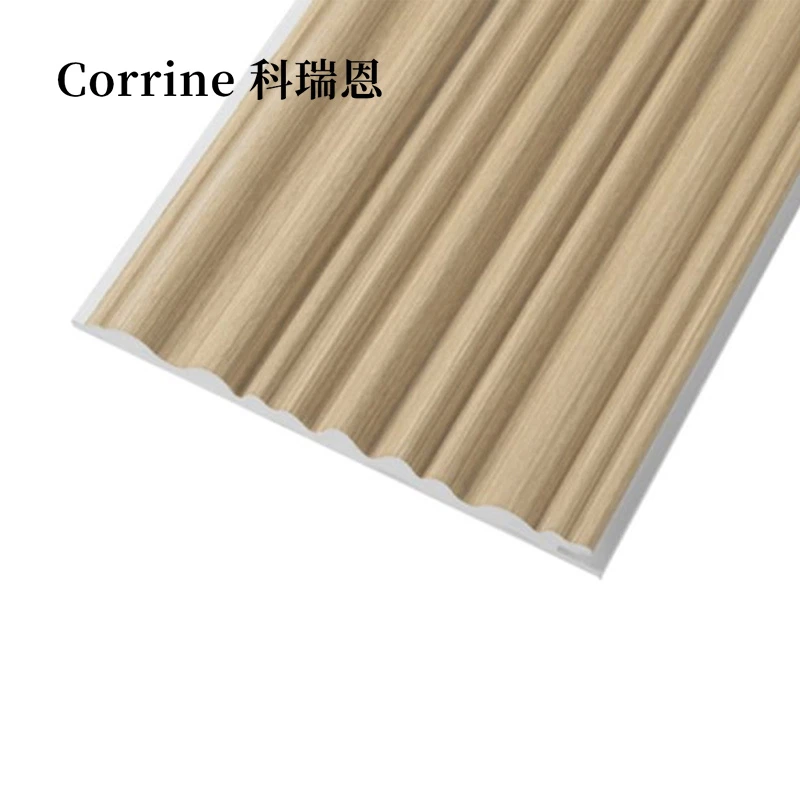 WPC -kledning profilerte veggpaneler nylig