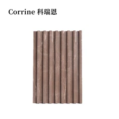 WPC veggpanel enkelt install interiørflut tre